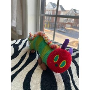 Eric Carle "The Hungry Catapillar" stuffed animal, 8 inches long